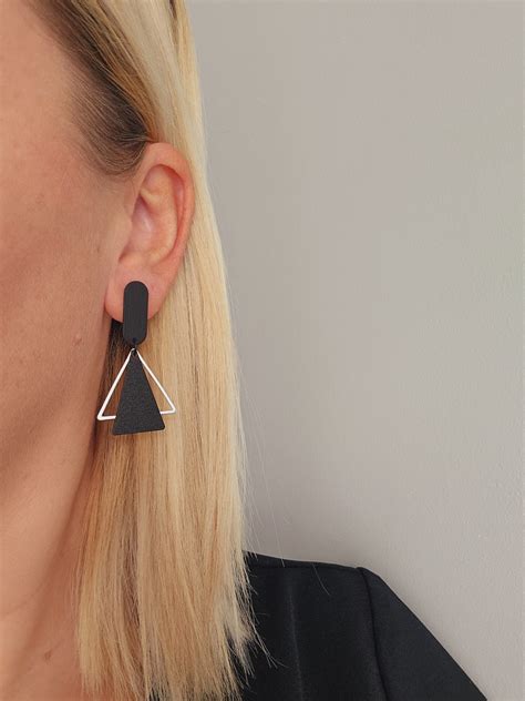 Double Chique Triangle Silver Scollection By Screations