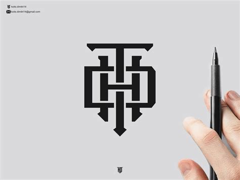 Dth Logo Design By Kolis Dimitri On Dribbble