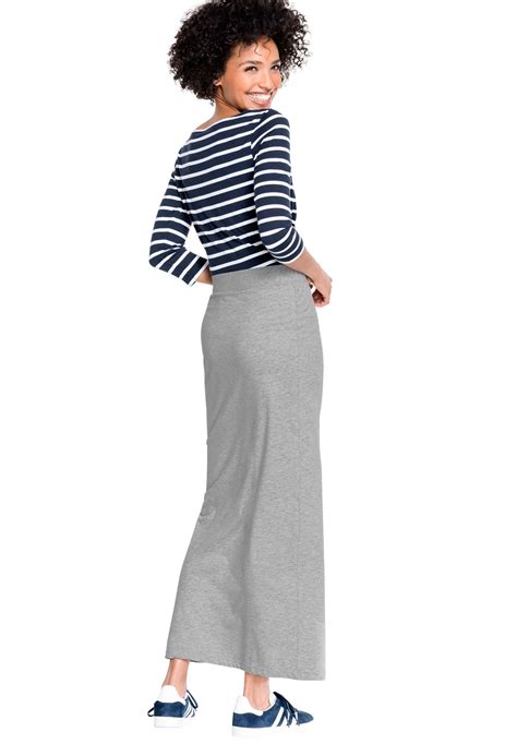 Ellos Ellos Womens Plus Size Knit Maxi Skirt Skirt