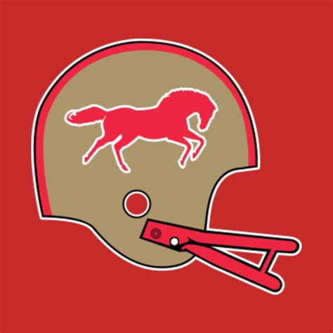 Birmingham Stallions Helmet Retro Logo Throwback Defunct Football 80’s ...