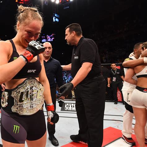 Ronda Rousey Vs Bethe Correia What We Learned From Ufc 190 Title