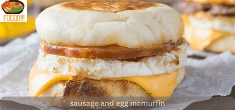 Sausage And Egg Mcmuffin Smoky Recipe