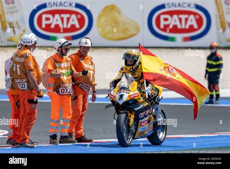 The Winner Alvaro Bautista Esp Ducati Panigale V R Aruba It Racing