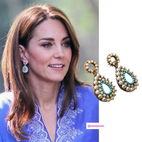 Kate Middletons Earring Style Ranged From High Street To High End