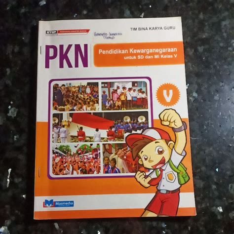 Jual Buku Pkn Kelas 5 V Sd Tim Bina Karya Guru Masmedia KTSP