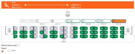 Graficzna rezerwacja miejsc wchodzi na pokład pociągów IC Rynek Kolejowy