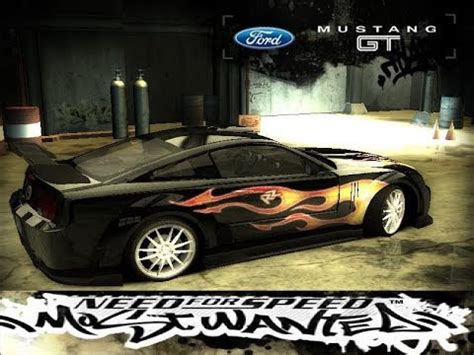 Nfs Most Wanted How To Make Razor S Mustang Youtube