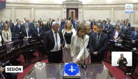 Cristina López juró como Senadora Nacional Reporte Austral