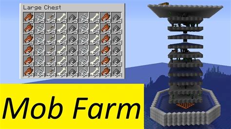 How To Make Mob Farm In Minecraft Youtube