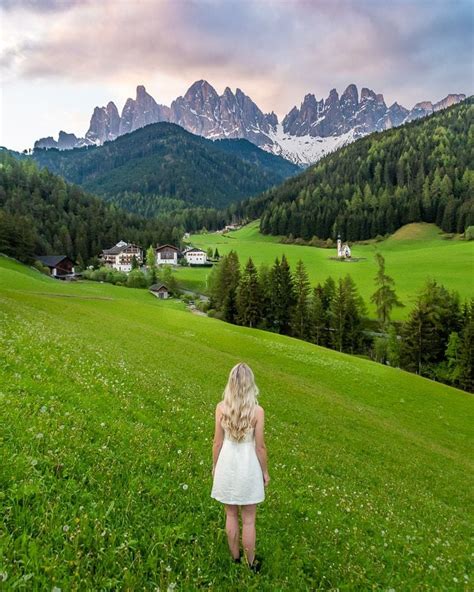 Val Di Funes Villnöss A Beautiful Valley In The Dolomites