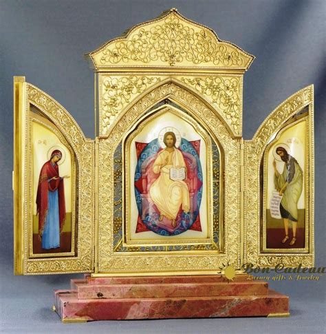 Самый дорогой складень икона из золота и бриллиантов под заказ за 24 ...