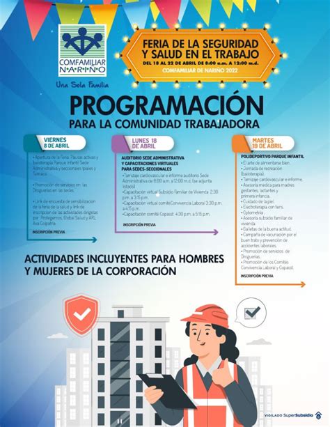 Feria De La Seguridad Y Salud En El Trabajo Sst Comfa