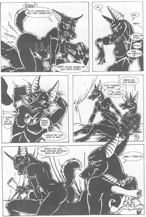 Rule 34 Anthro Anubian Jackal Anubis Dark Desire Canine Comic