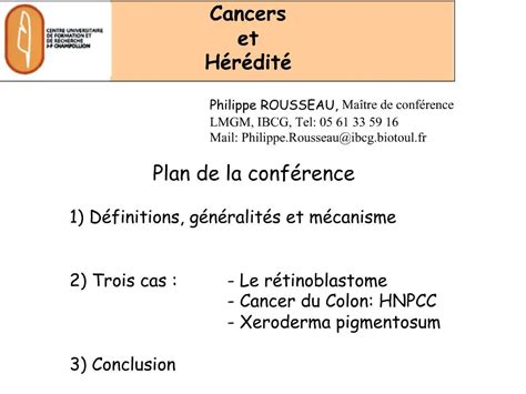 Ppt Plan De La Conf Rence D Finitions G N Ralit S Et M Canisme