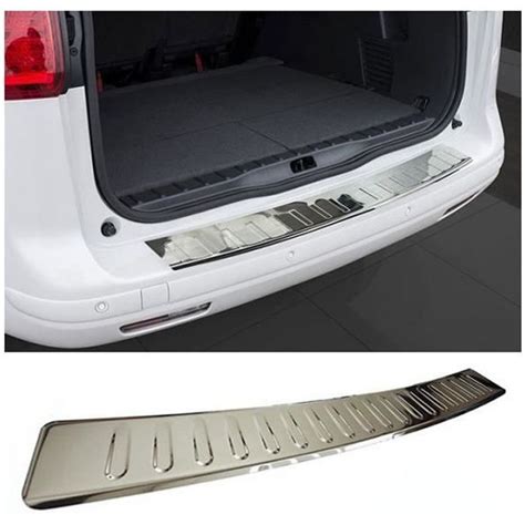 Pour Vw Golf Sportsvan Protection Seuil Coffre Pare Choc Arri Re Inox