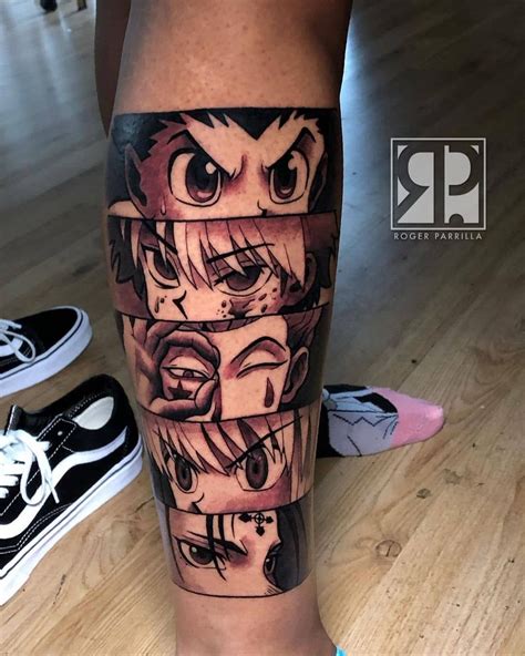 Anime Tattoo Page On Instagram Hunter X Hunter Tattoo Done By