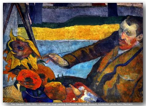 Paul Gauguin 1848 1903 Vincent Van Gogh Painting Sunfl Flickr