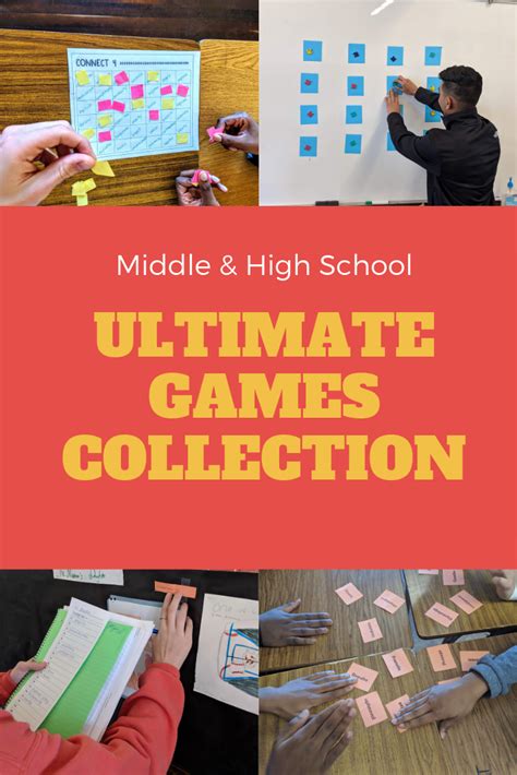 Ultimate Middle & High School Games Collection | High school games ...