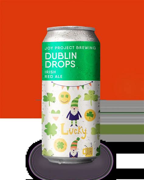 Dublin Drops Red Ale Irish Joy Project Brewing