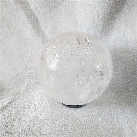 Clear Quartz Sphere1 Lovely Sunshine Crystals