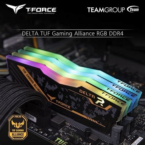 Jual Team T Force Delta Tuf Rgb Ddr Pc Mhz Gb X Gb