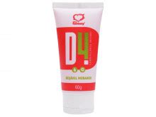 Lubrificante Íntimo Beijável Morango D4 60g Sexy Fantasy Envolver Sex Shop
