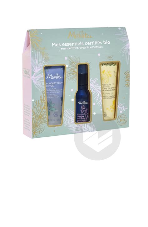 Coffret Mes Essentiels Certifi S Bio Noel Melvita