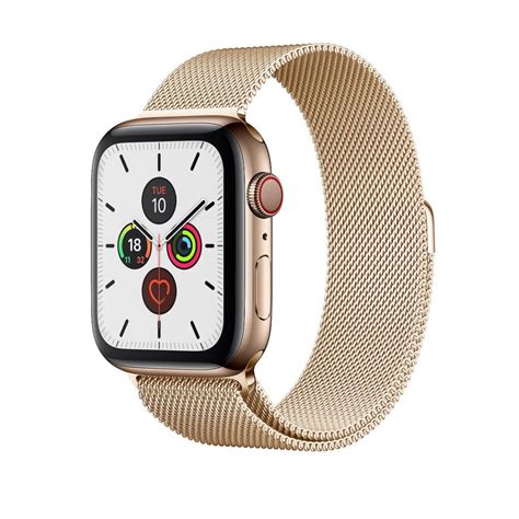 Light Gold Milanese Loop for Apple Watch - Apple Watch Straps Australia - Sydney