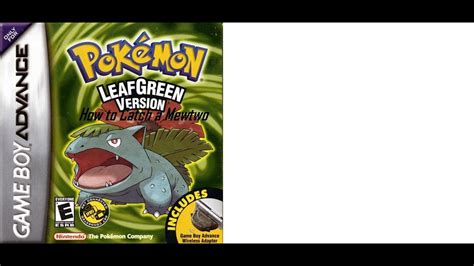 How To Catch Mewtwo In Pokemon Firered Leafgreen Youtube