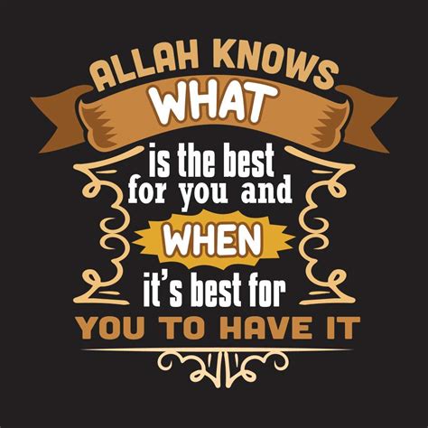 5 Ace Allah Knows What Is Best For You And Islamic Posterreligious Posterquran Versesislamic