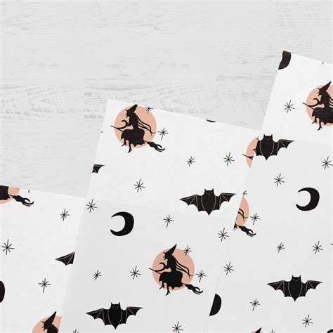 Halloween Wrapping Paper Luxury T Wrap Halloween T Etsy