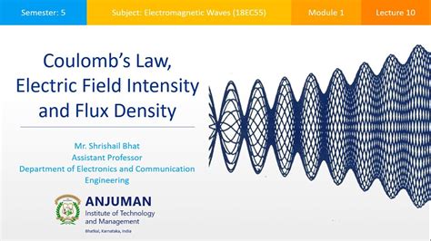 Electromagnetic Waves 18EC55 Module 1 Lecture 10 VTU YouTube