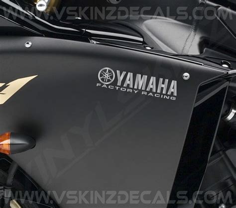 Yamaha Factory Racing Logo Fairing Decals And 50 Similar Items