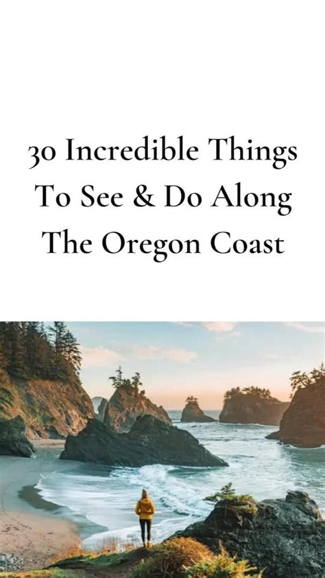 30 Incredible Things To See Do Along The Oregon Coast Artofit