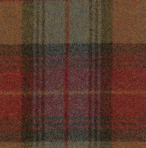 Woodford Plaid Fabric In Red Blue And Tan Wool Tartan Fabric Plaid Fabric Wool Tartan Fabric