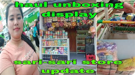 Sari Sari Store Update Houl Unboxing Display At Kunting Pasilip Sa