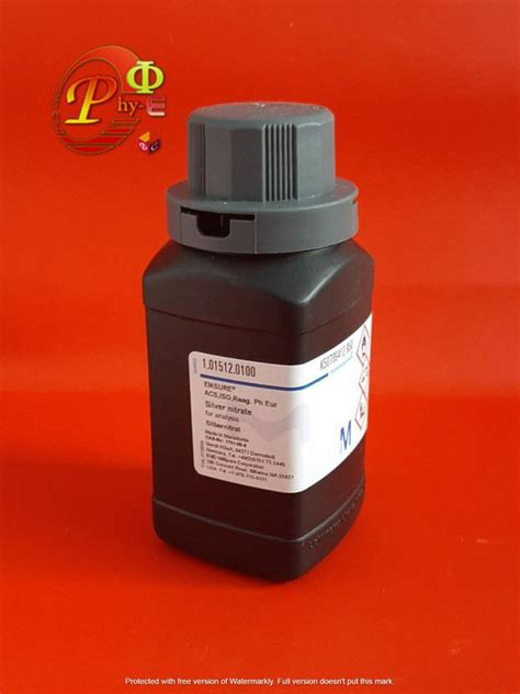 Perak Nitrat Silver Nitrate Merck Agno Analis Gram