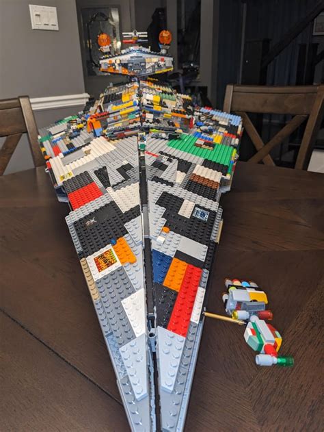 I Built The 800 Lego Star Destroyer Set Out Of Parts I Already Had