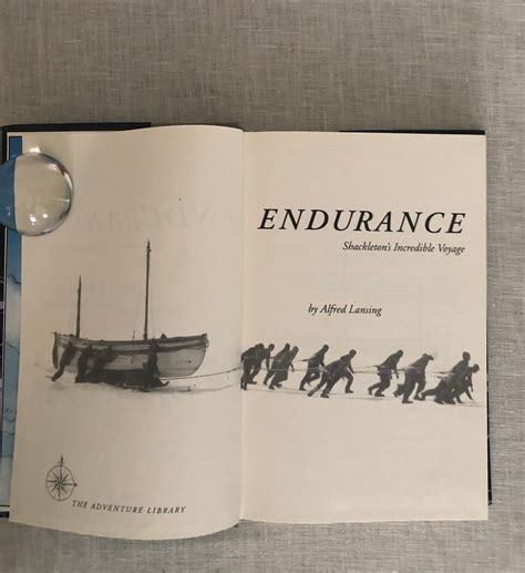 Endurance Shackleton S Incredible Voyage By Lansing Alfred Near