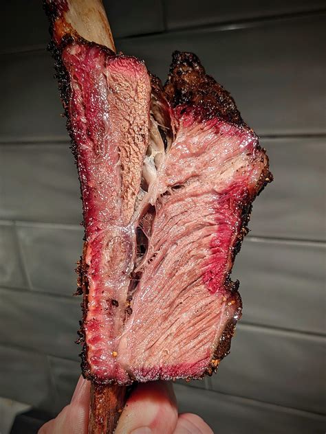 [oc] Smoked Beef Short Ribs R Foodporn