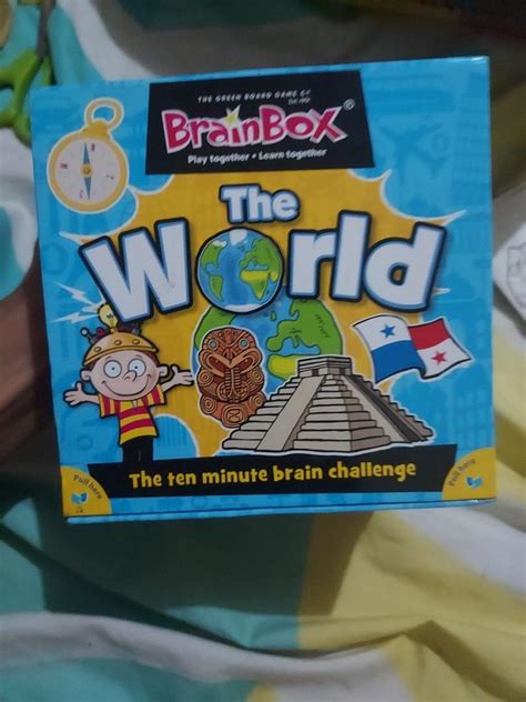 Brain Box The World Hobbies Toys Toys Games On Carousell