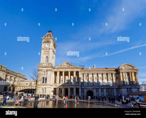 The Birmingham Museum Art Gallery And Big Brum Clock Tower Viewed