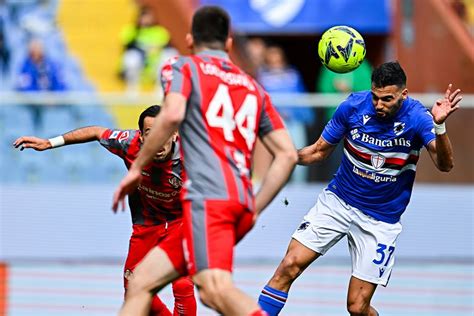 Sampdoria Cremonese Rimonta Straordinaria Dei Grigiorossi Nel Finale