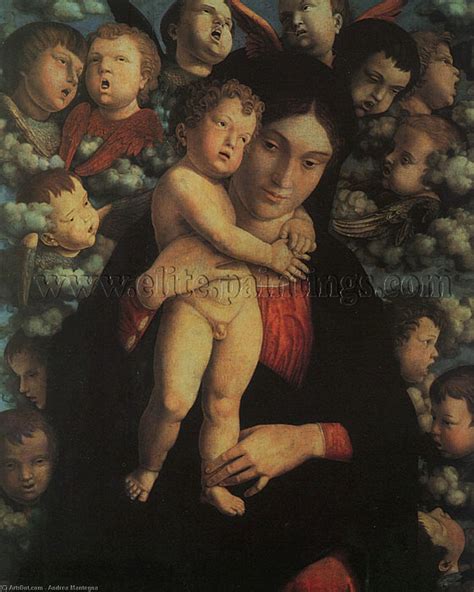 Riproduzioni D Arte Madonna Col Bambino Con Cherubini Di Andrea