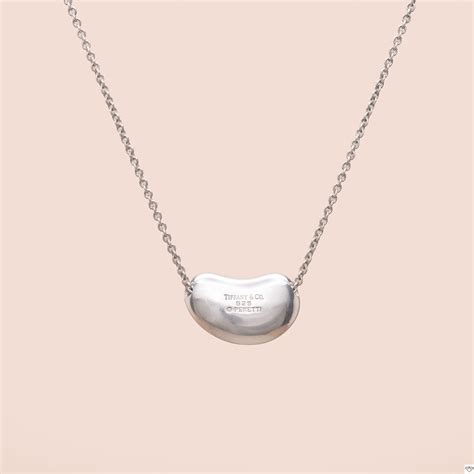 Vintage Silver Bean Necklace From Tiffany Co For Sale At Pamono