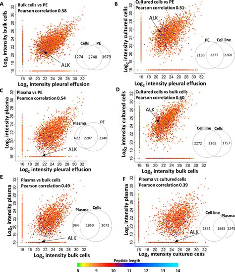 The Intensities Of The Peptides Identified In The Pleural Effusion Download Scientific Diagram