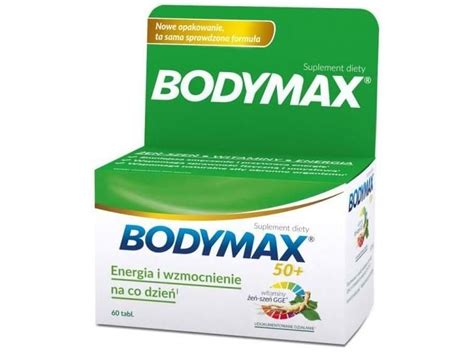 Bodymax Energia I Wzmocnienie Tabl Witaminy Dla Senior W