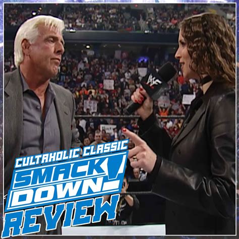 Wwe Smackdown 125 Stephanie Mcmahon Helmsley Confronts Ric Flair Royal Rumble Title Match