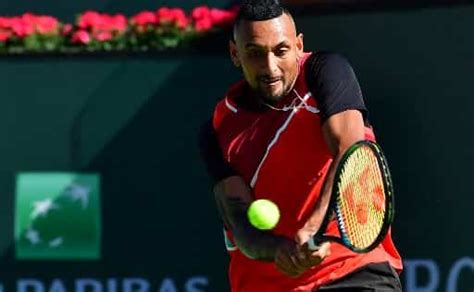 Australian Tennis Player Nick Kyrgios Fined For Miami Open