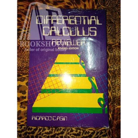 Original Differential Calculus Reviewer Revised Ed By Asin Shopee